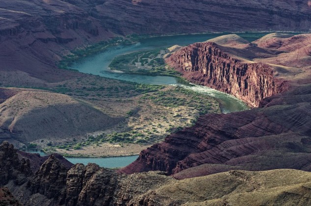 Colorado river in Grand Canyon, USA