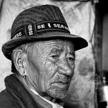 Idős férfi - Ladakh
