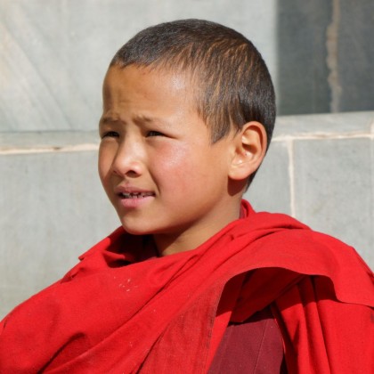 Szerzetes tanuló - Ladakh